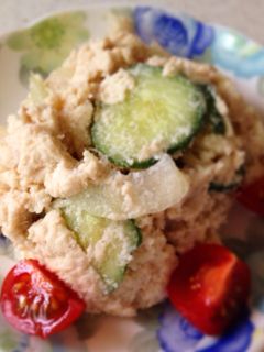 しっとり♪ 和風おからサラダ-レシピのメイン写真