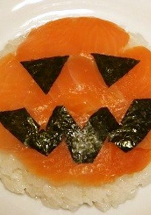 ハロウィンに♪簡単押し寿司♫-レシピのメイン写真