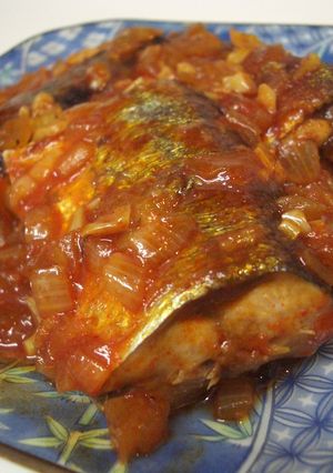 簡単　激ウマ！！さんまの酢コチュジャン煮-レシピのメイン写真