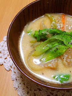 レタス豆乳スープ-レシピのメイン写真