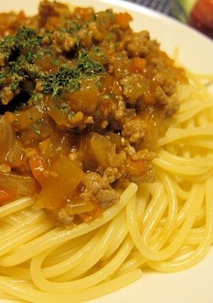 30分で完成☆優しい味のミートスパゲティ-レシピのメイン写真