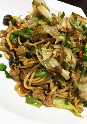 冷蔵庫の残り野菜消費☆濃く旨焼きそば-レシピのメイン写真