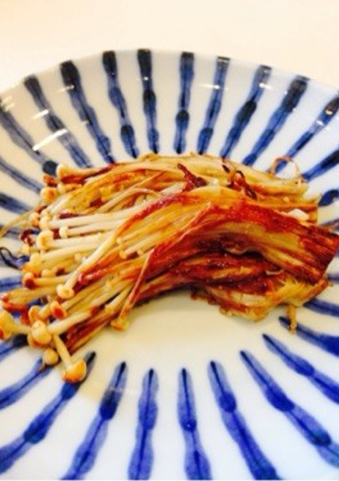 香ばしい〜！焼きえのき-レシピのメイン写真