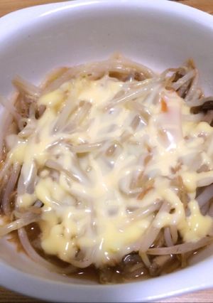 3分で！簡単美味しい！チーズマヨもやし-レシピのメイン写真
