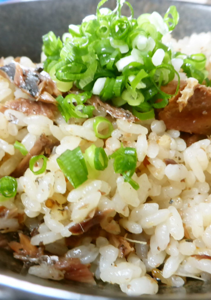 さんまの蒲焼き炊き込みご飯-レシピのメイン写真