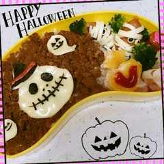 รูปของ ジャックのキャラ弁～ハロウィンに♪～
