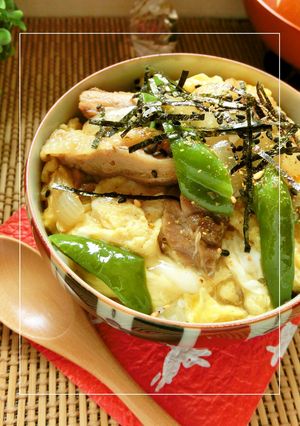 食べ応えアリ！　⋆焼き親子丼。-レシピのメイン写真