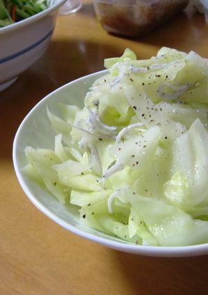 キャベツのぺペロンチーノ-レシピのメイン写真