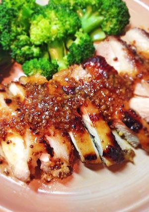 鶏肉のハニーマスタード漬け焼き-レシピのメイン写真