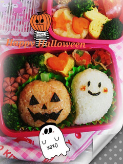 ハロウィンおにぎり 2014-レシピのメイン写真