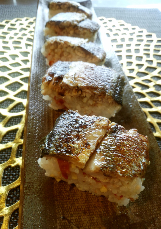 焼き秋刀魚de棒寿司-レシピのメイン写真