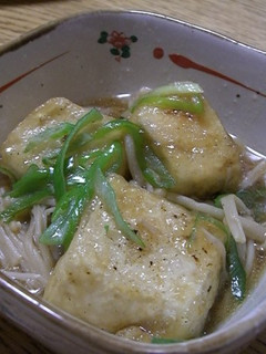 きのこと揚げ出し豆腐の中華煮-レシピのメイン写真