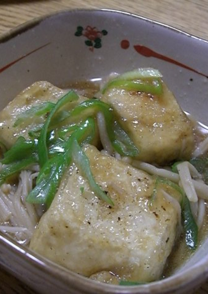 きのこと揚げ出し豆腐の中華煮-レシピのメイン写真