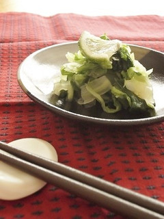 白菜のめんつゆレモン浅漬け-レシピのメイン写真