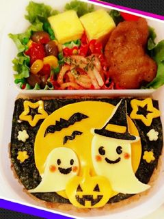 秋☆幼稚園の遠足&ハロウィンのお弁当♪-レシピのメイン写真