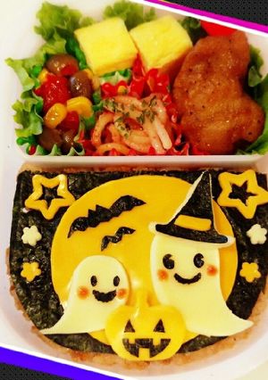 秋☆幼稚園の遠足&ハロウィンのお弁当♪-レシピのメイン写真
