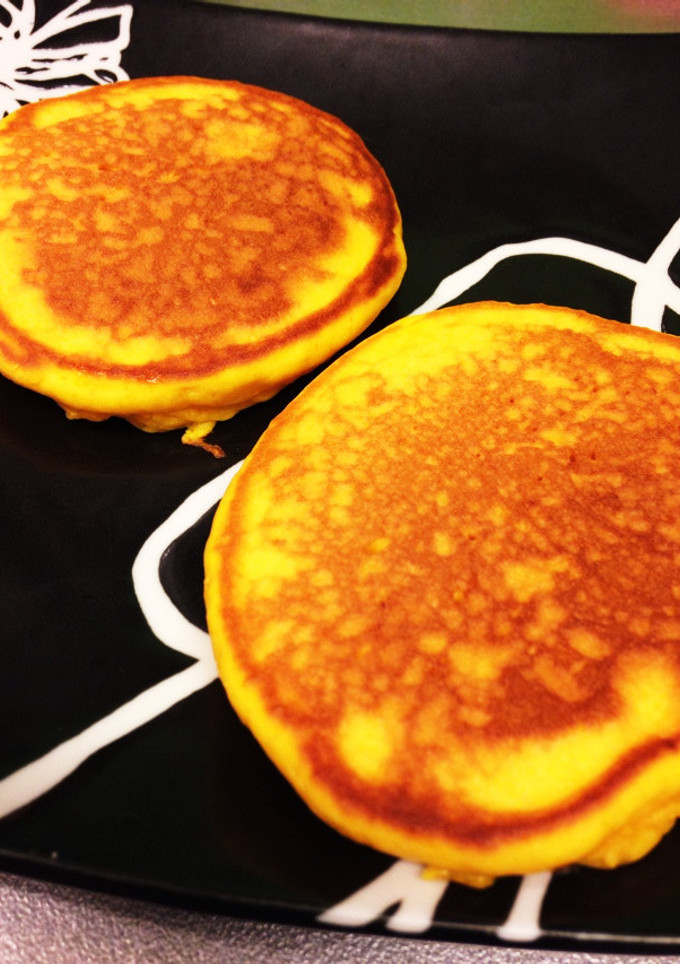 簡単☆HM かぼちゃホットケーキ-レシピのメイン写真