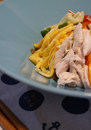低カロ糸こんにゃくで冷やし中華♪-レシピのメイン写真