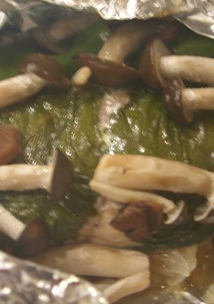 我が家の鮭のホイル焼き＋大葉にんにく醤油-レシピのメイン写真