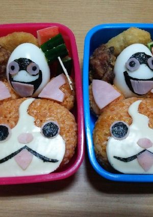 ジバニャン キャラ弁☆妖怪ウォッチ-レシピのメイン写真