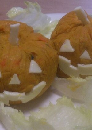 ハロウィン♪かぼちゃサラダ-レシピのメイン写真