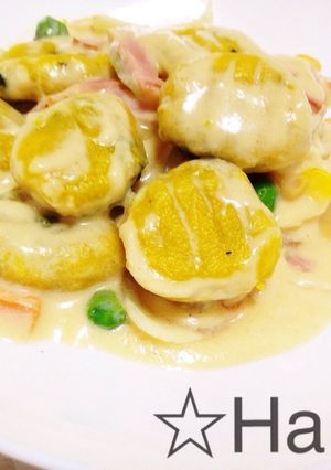 ヘルシーなカボチャのニョッキ♡-レシピのメイン写真