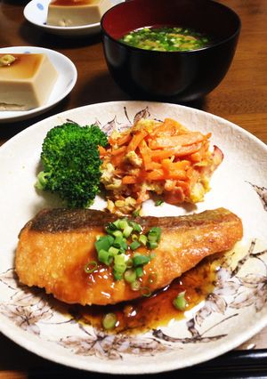 旬！秋鮭の照り焼きバター醤油風味-レシピのメイン写真
