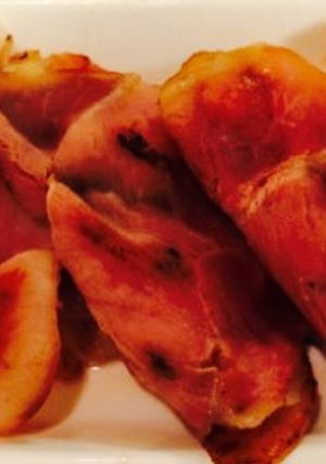 オニオンスライスの焼き生ハム包み-レシピのメイン写真