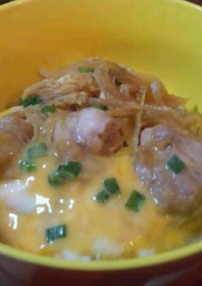 余ったごぼうで 卵とろ～り♪柳川風親子丼-レシピのメイン写真