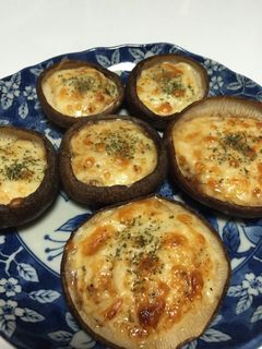 しいたけのチーズ焼き-レシピのメイン写真