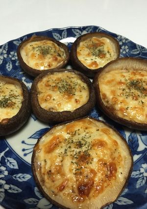 しいたけのチーズ焼き-レシピのメイン写真