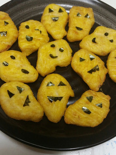 チキンナゲットでハロウィン-レシピのメイン写真
