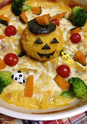 ハロウィングラタン-レシピのメイン写真