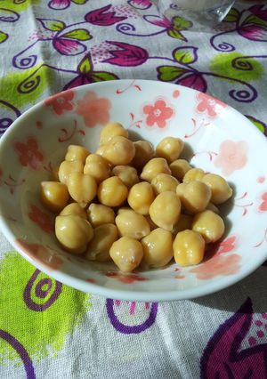 ヒヨコ豆の塩茹で-レシピのメイン写真