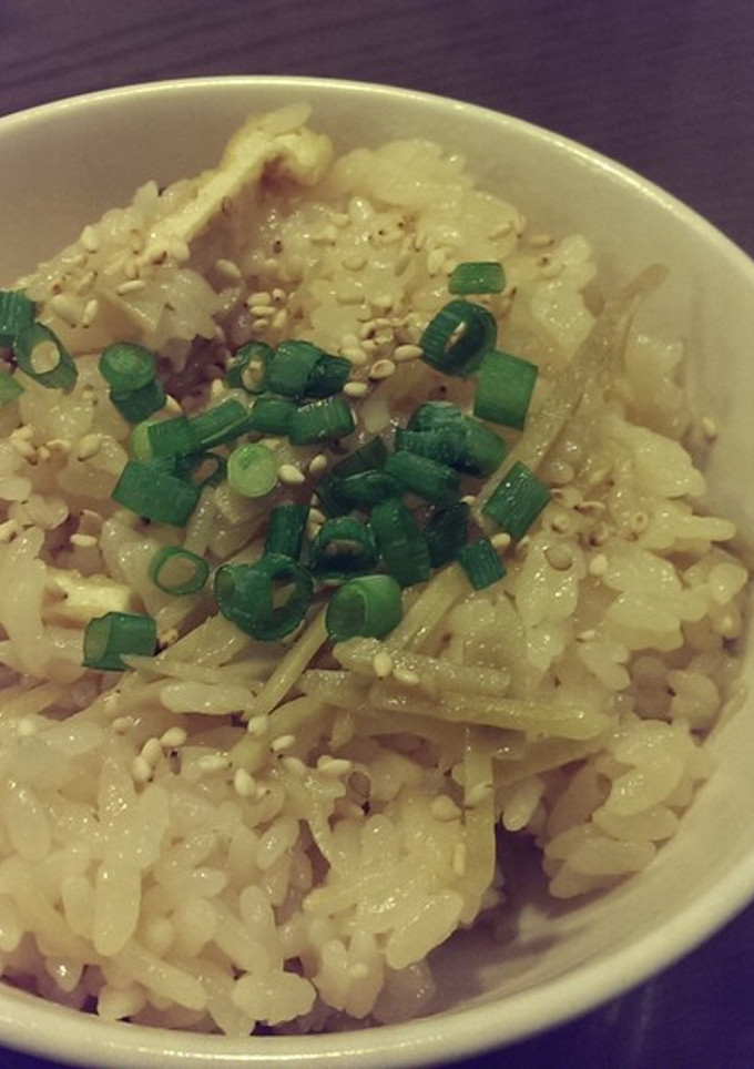 簡単★新しょうがの炊き込みご飯-レシピのメイン写真