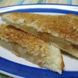 レンジでりんごのホットサンド