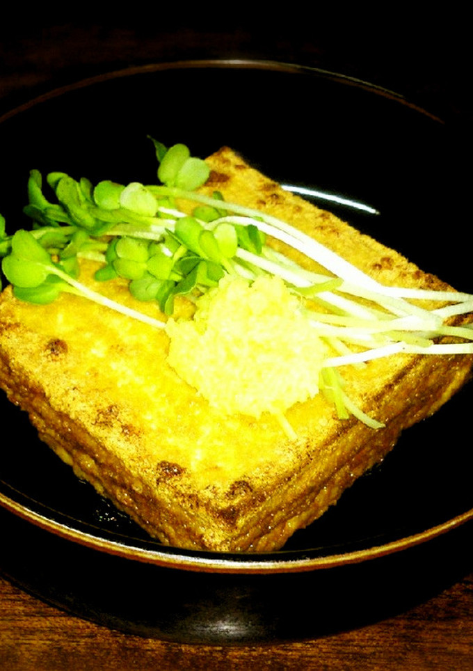 焼くだけ！焼き厚揚げ-レシピのメイン写真
