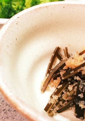 手間いらずの一品 出し昆布の明太子和え-レシピのメイン写真