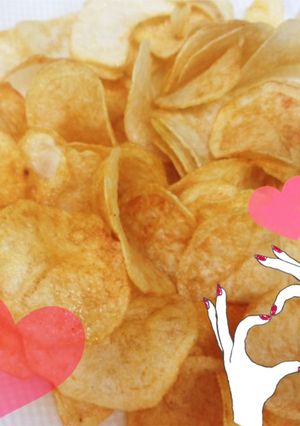 超簡単!手作りポテトチップス♪-レシピのメイン写真