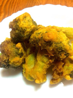 箸がとまらないブロッコリーのカレー粉揚げ-レシピのメイン写真