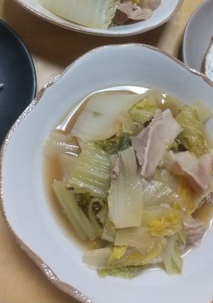 白菜と豚バラ煮-レシピのメイン写真