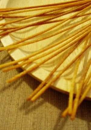 スパゲティ(乾)で簡単おやつ?-レシピのメイン写真
