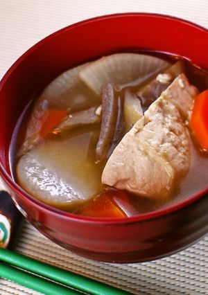 カラダ暖まる♡根菜たっぷりけんちん汁-レシピのメイン写真