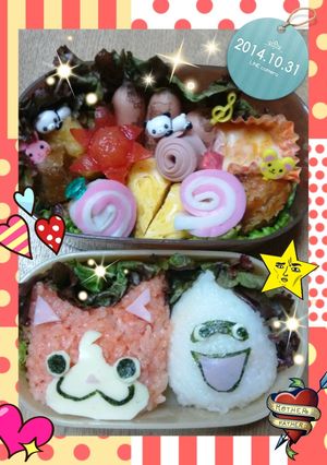 妖怪ウォッチジバニャン＆ウィスパー-レシピのメイン写真