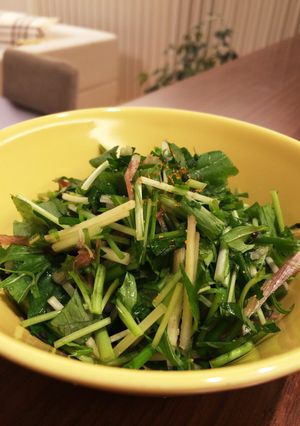＊香りが満載！和の食材で作るサラダ＊-レシピのメイン写真