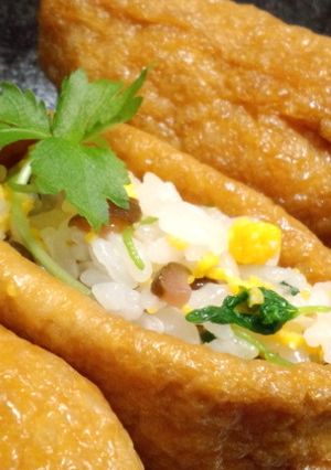 しっかり味のカラフルいなり寿司-レシピのメイン写真