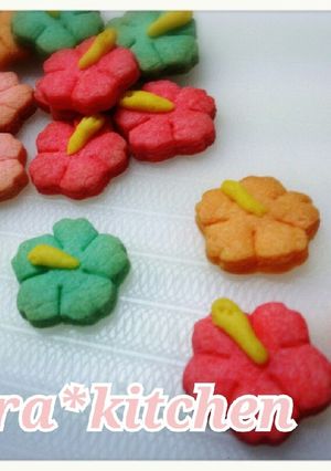 簡単!!ハイビスカス❃クッキー-レシピのメイン写真