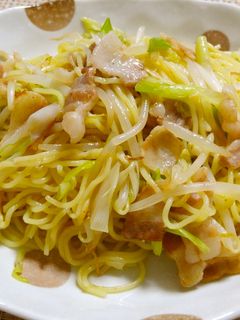 簡単☆ネギ塩焼きそば-レシピのメイン写真