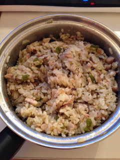 缶詰使用☆グリーンカレーの炊き込みご飯-レシピのメイン写真