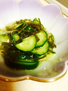 メカブと胡瓜の酢の物-レシピのメイン写真